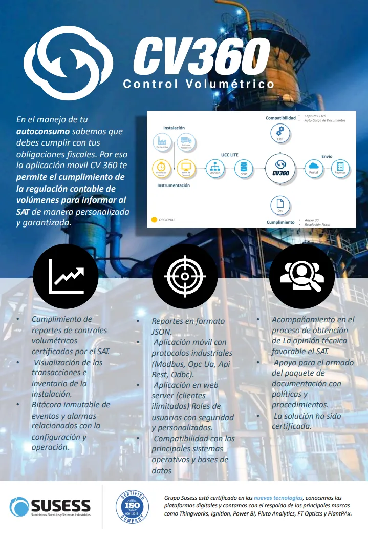 Ficha informativa de CV360 Lite